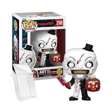 Funko Pop  Terrifier Art the Clown  Steves Head   2169, Verzenden