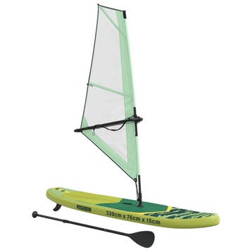 vidaXL Opblaasbare SUP Board met Zeil POSEIDON 330 x 76 x 15, Verzenden, Nieuw
