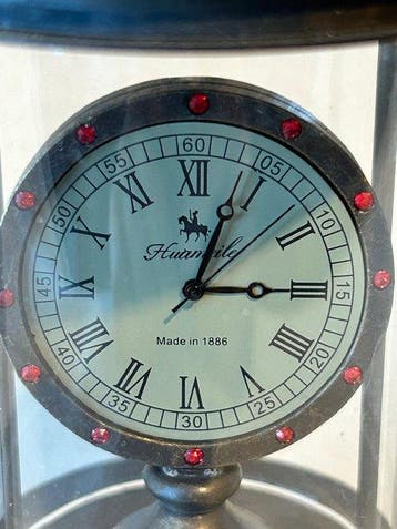 Tafelklok - Messing - 1980-1990, Antiek en Kunst