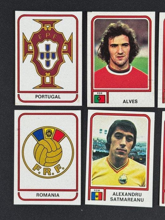 1978 Panini Argentina 78 World Cup, - Portugal, Romania, Verzamelen, Stickers