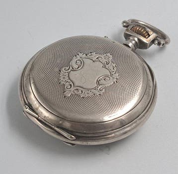 Phenix Watch Co. SA - zilveren heren vest zakhorloge - NO, Nieuw