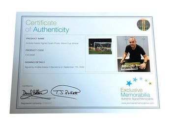 Spain World Cup Winner - Coupe du Monde de Football - Andres, Nieuw