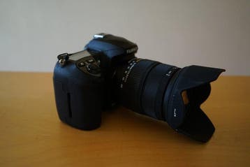 Fuji S5 Pro + Sigma 18-200 OS HSM Digitale reflex camera, Nieuw