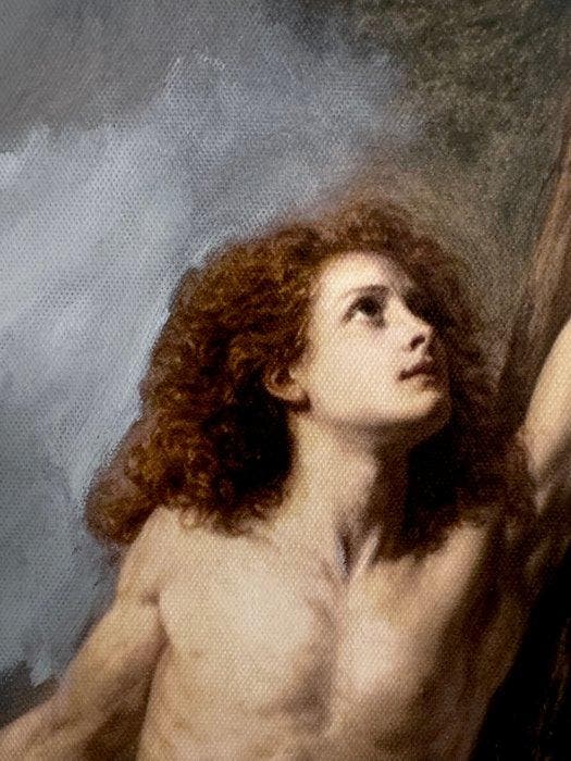 Max-Daniel - Saint Sébastien jeune, Antiquités & Art, Art | Peinture | Moderne