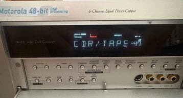 Pioneer - VSX-D812 Récepteur multicanaux à semi-conducteurs