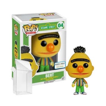 Funko Pop! Sesame Street: Bert #04 Flocked Barnes & Noble, Verzenden, Nieuw