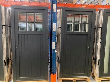 dubbeldeur, schuifdeur, pvc raam, pvc staldeur, garagedeur, Glas, Schuifdeur, Ophalen of Verzenden, Garagedeur