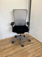 Refurbished Haworth Zody Grijs - Inclusief 5 jaar garantie, Verzenden, Zo goed als nieuw, Grijs, Bureaustoel