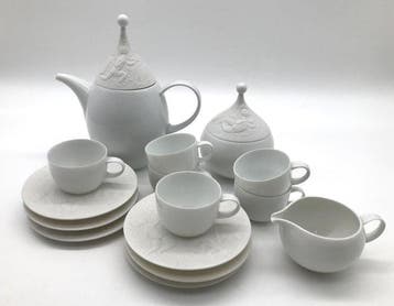 Rosenthal - Bjørn Wiinblad - Service à café pour 6 personnes