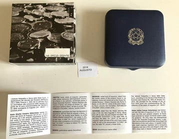Italië. 10 Euro 2014 Augusto Proof (Zonder minimumprijs), Postzegels en Munten