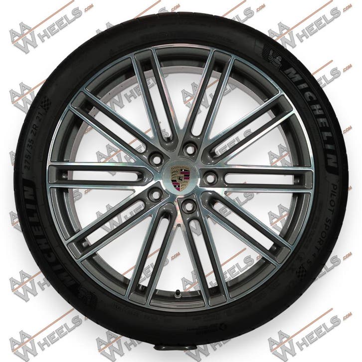 Porsche Panamera 971 G2 Turbo IV 21 inch originele velgen 97, Autos : Pièces & Accessoires, Pneus & Jantes, Enlèvement ou Envoi
