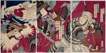 Kobayashi Toshimitsu /  (Meiji-tijd) Kawanakajima Tto