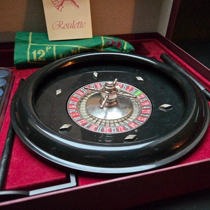 Bordspel - Roulette spel, Antiquités & Art, Antiquités | Jouets