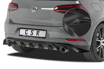 Achterskirt voor VW Golf 7 TCR HA232-C, Verzenden, Nieuw