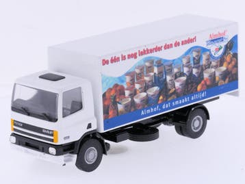 Schaal 1:50 Lion-Toys DAF 75 CF 430 Almhof #9679 (LionToys), Hobby en Vrije tijd, Modelauto's | 1:50, Ophalen of Verzenden, Gebruikt