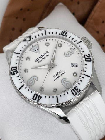 Eterna - Kontiki Automatic Diamonds Lady - 1280.41.66.1380 -, Nieuw