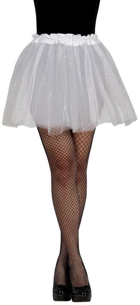 Witte Tutu Dames Glitter 40cm, Hobby & Loisirs créatifs, Articles de fête, Envoi