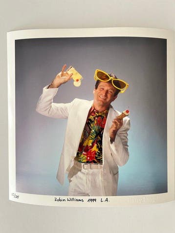 Harry Langdon - Robin Williams 1999 L.A.