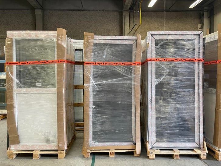 PVC Deuren binnen en buitendraaiend verschillende afmetingen, Caravanes & Camping, Caravanes Accessoires, Enlèvement ou Envoi