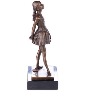 Figuur - Bronzefigur Kleine 14 Jährige Tänzerin nach Degas