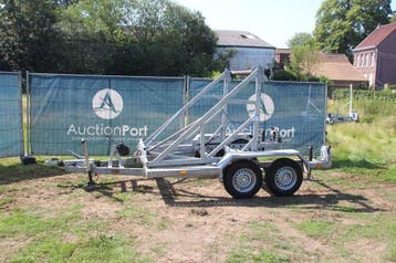 Veiling: Kabelhaspelwagen Ta-No 3500kg, Ophalen