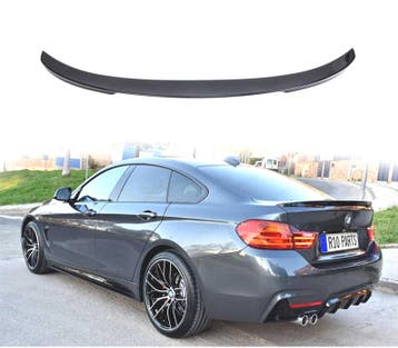 SPOILER BMW F36 LOOK M NOIR BRILLANT, Verzenden