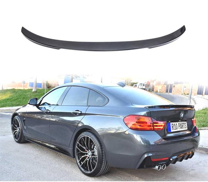 SPOILER BMW F36 LOOK M NOIR BRILLANT, Auto-onderdelen, Carrosserie, Verzenden