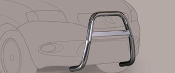 Pushbar | geschikt voor Toyota | Land Cruiser 02-10 3d suv., Verzenden