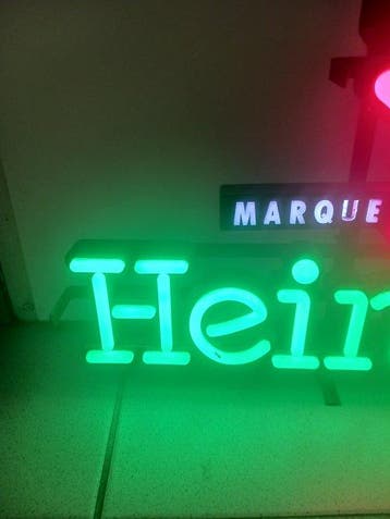 Heineken - Heineken-neonreclame - Dekkers - Reclamebord -