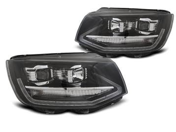 VW T6 Black edition LED DRL LED koplamp units, Verzenden