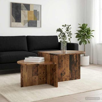 vidaXL Salontafel Oud hout 100 x 50 x 40 cm Bewerkt hout, Verzenden, Nieuw