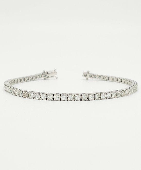 Armband - 18 karaat Witgoud Diamant (Natuurlijk), Bijoux, Sacs & Beauté, Bracelets