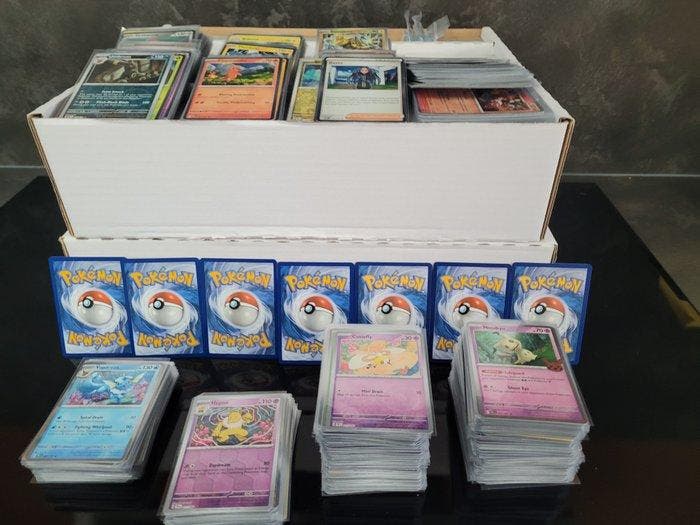Pokémon - 1600 Bulk kaarten - 1200 +/+ (un)common & 400+/+, Hobby & Loisirs créatifs, Jeux de cartes à collectionner | Pokémon