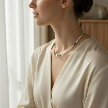 Sans prix de réserve - Collier - 18 carats Or jaune Perle -