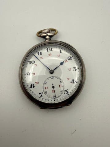 IWC Schaffhausen - Cal. 52 - 24H Railroad Dial - 748695 -, Handtassen en Accessoires, Horloges | Heren, Nieuw