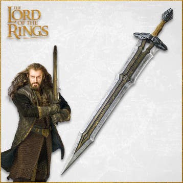 The Hobbit Replica 1/1 Regal Sword of Thorin, Ophalen of Verzenden, Nieuw