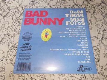 Bad Bunny - Debí Tirar Más Fotos - 2x albums LP (double, Nieuw in verpakking