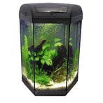 Osaka Hexagon aquarium  60ltr + LED (Osaka Cubes), Ophalen of Verzenden, Nieuw, Leeg aquarium
