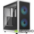 Fractal Design Focus 2 RGB White TG Clear Tint, Verzenden, Nieuw