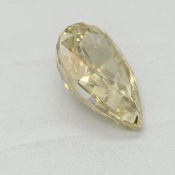 1 pcs Diamant (Couleur naturelle) - 1.02 ct - Poire - Fancy, Nieuw