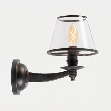 Wandlampen Muurlamp Dufay Antiek Zwart Binnenverlichting, Verzenden, Nieuw