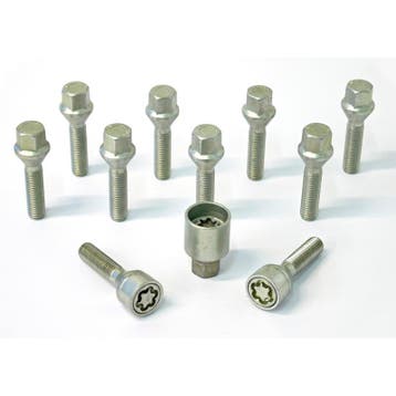 H&R Wielboutenset konisch M12x1.50 - Lengte 40mm - 10 stuks, Verzenden