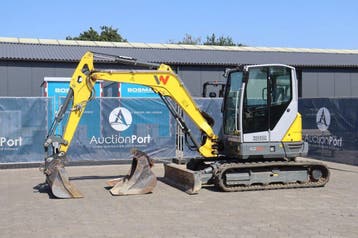 Veiling: Rupsgraafmachine Wacker Neuson EZ50 Diesel 36kW 202, Zakelijke goederen, Machines en Bouw | Kranen en Graafmachines, Ophalen