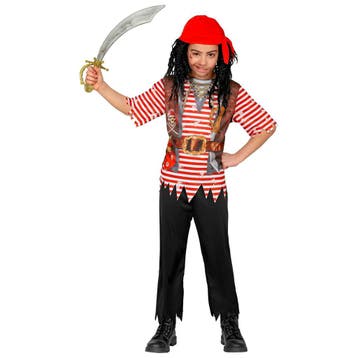 Piratenpak Gestreept Jongen, Verzenden, Nieuw