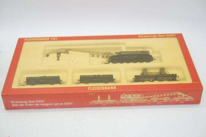 Fleischmann H0 - 5597 - Modeltrein goederenwagonset (1) -, Hobby en Vrije tijd, Modeltreinen | H0