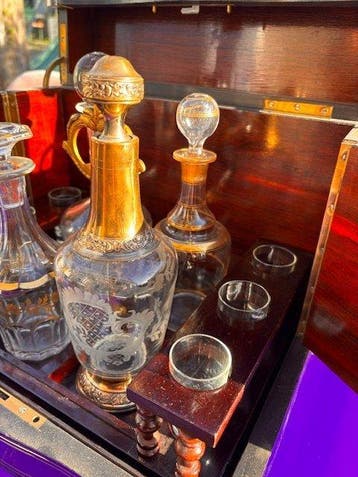 Napoleon III - Drankkast - Hout