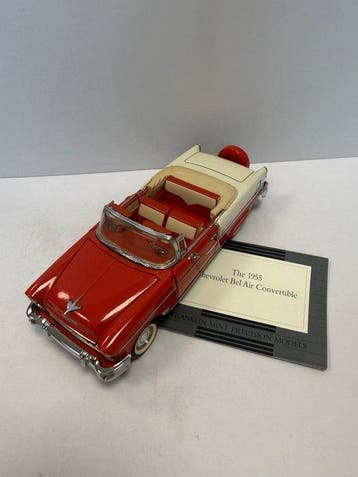 Franklin Mint 1:24 - Modelauto - Chevrolet Bel Air, Hobby en Vrije tijd, Nieuw
