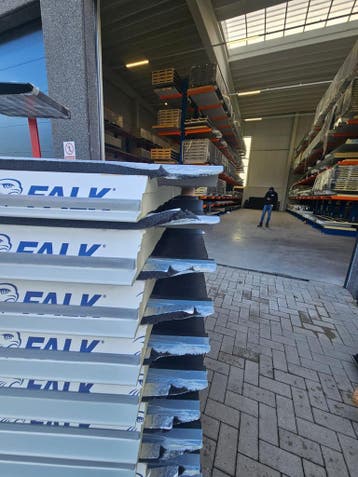Dakpaneel zwart / antraciet – FALK TR3+ HPS, voorraad, Doe-het-zelf en Bouw, Platen en Panelen, Verzenden, Nieuw