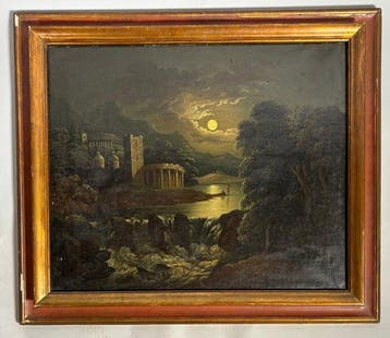 Sebastian Pether (1790-1844), Toegeschreven aan - Paysage au