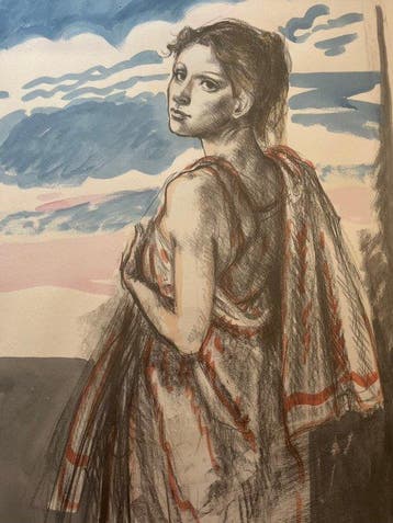 Alberto Sughi (1928-2012) - La Primavera - cm 102 x 73